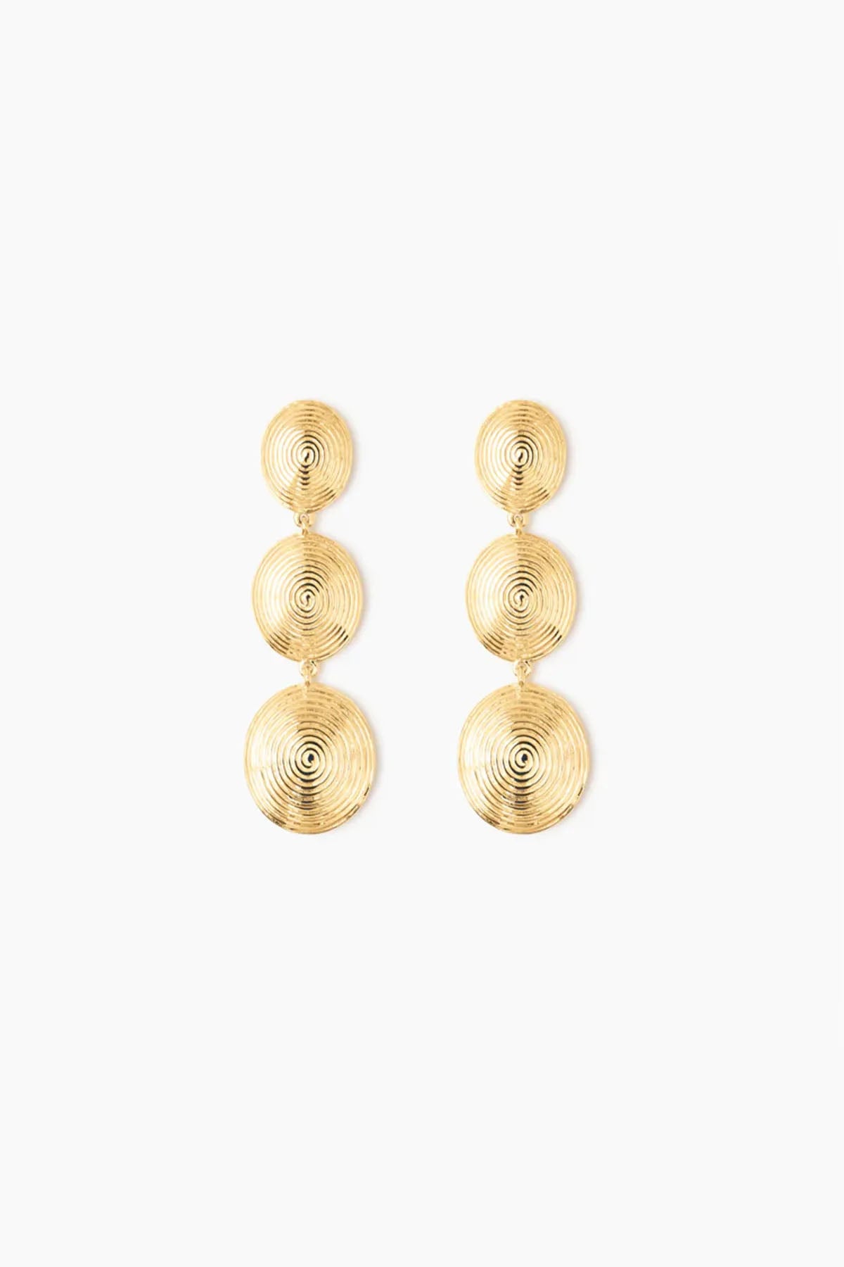 Øredobber | The Ruby Earrings - Gold